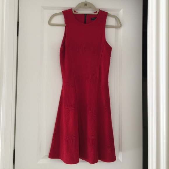 rag & bone Dresses & Skirts - Rag & Bone Red Fit & Flare Dress